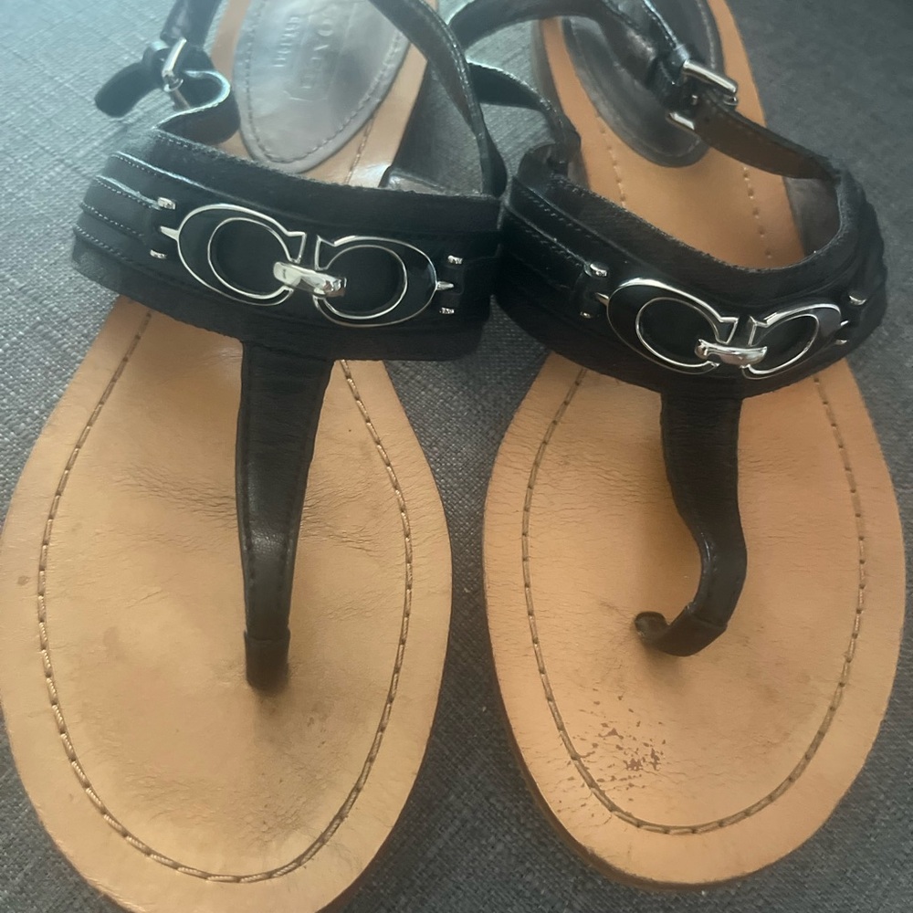 Coach Sammy Slingback Sandle - Picture 2 of 12